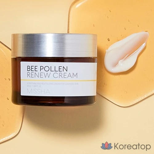 Крем для лица Missha Bee Pollen Renew Cream, 50 мл, 1 шт.