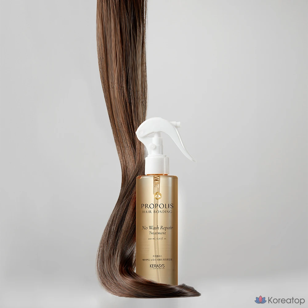 Несмываемый уход для волос KeraSys Propolis Hair Bonding No-Wash Repair Treatment, 200 мл, 1 шт.