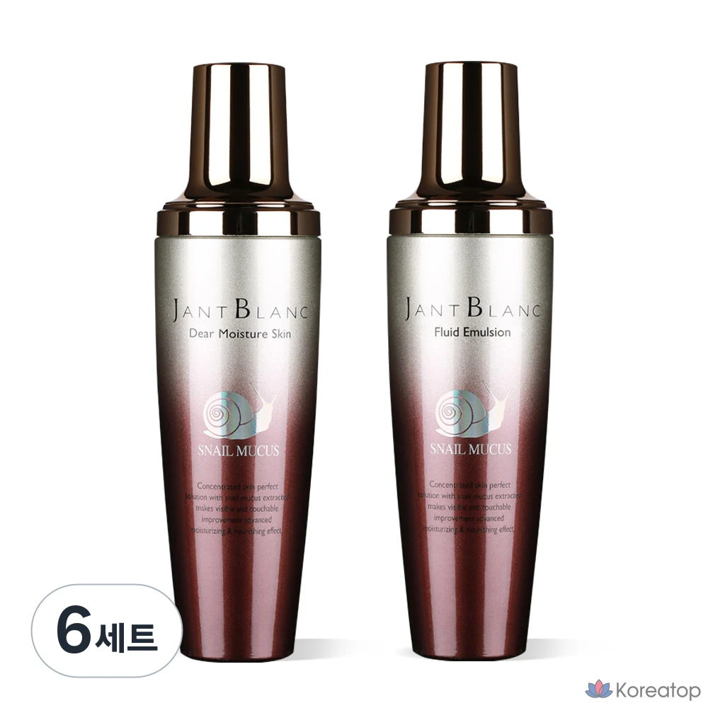 Набор для ухода Jant Blanc Snail Moisture Skin Lotion 2-piece Set, 6 шт.
