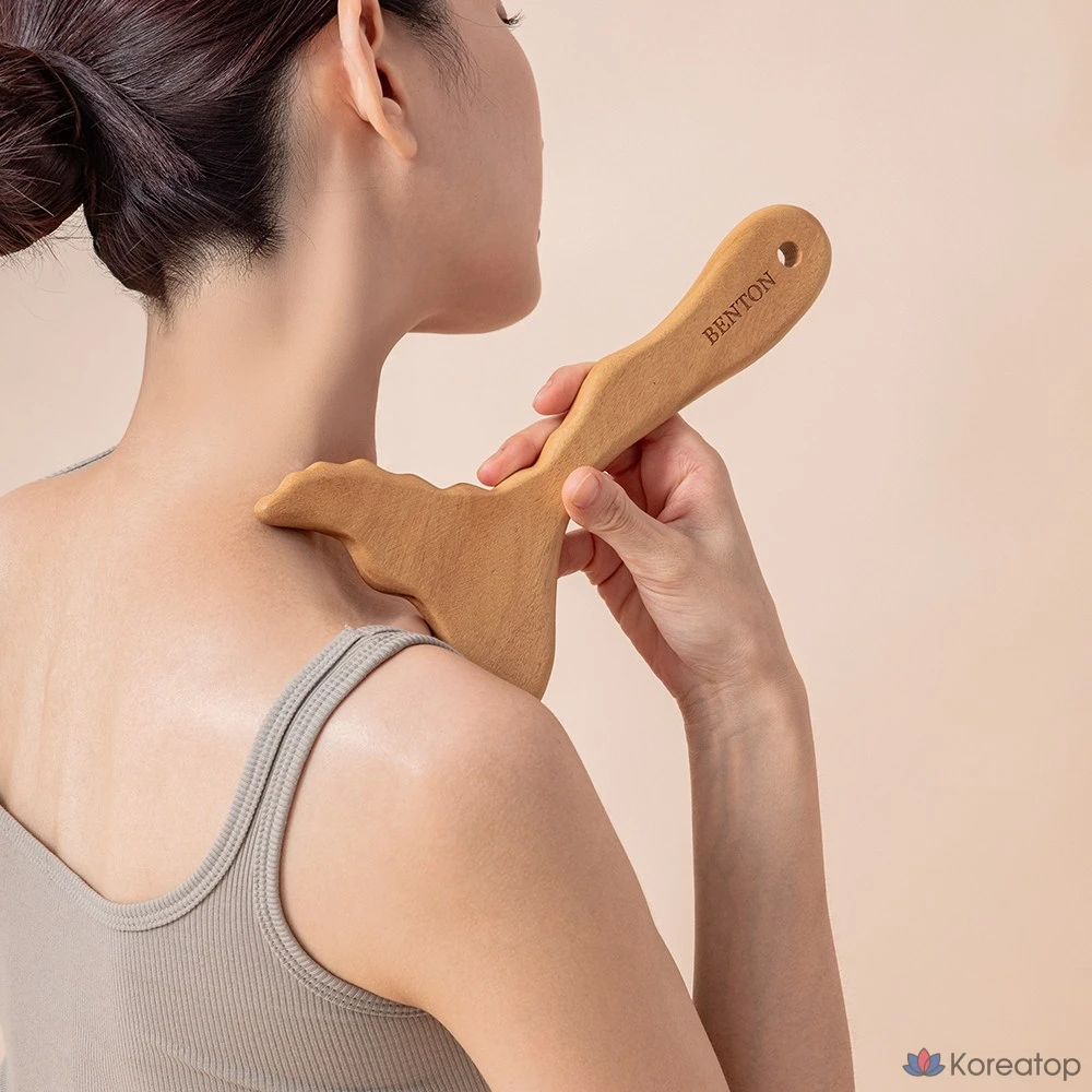Массажер для тела Benton Body Gua Sha, Wood, 1 шт.