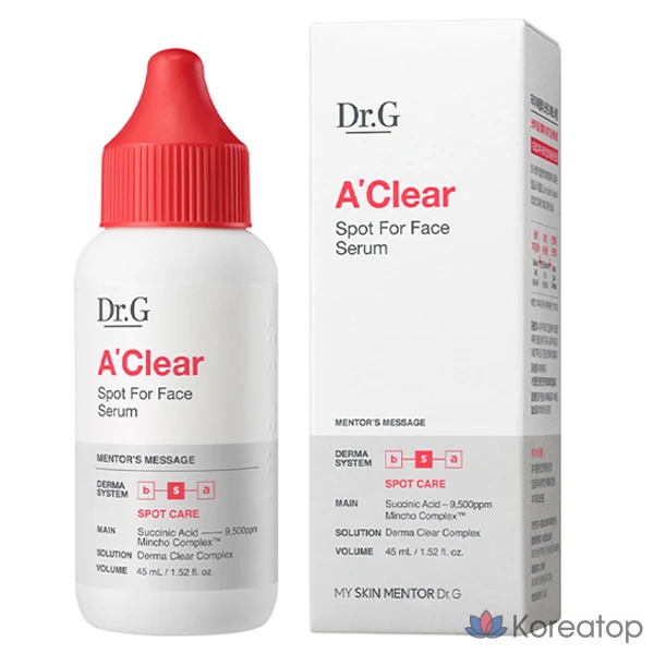 Сыворотка Dr. G A-Clear Spot for Face Serum, 45 мл, 1 шт.