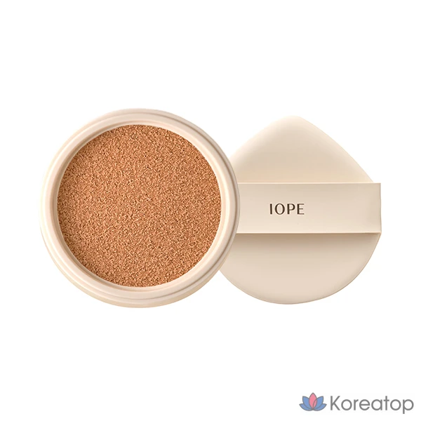 Кушон IOPE Supervital EX Cushion Foundation Refill, оттенок 23 Natural Beige, 16 г, 1 шт., фото 2