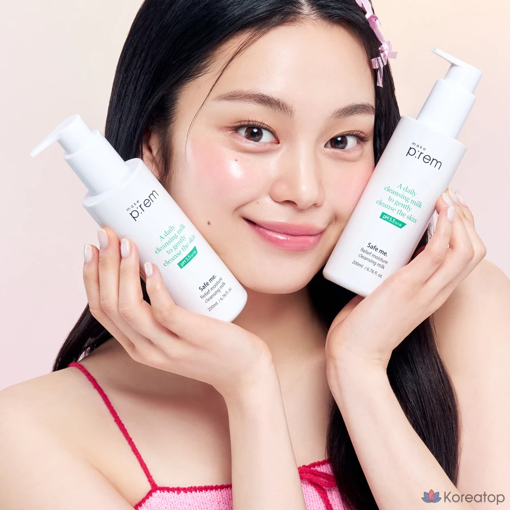Молочко для умывания MAKE P:REM Safe Me Moisture Cleansing Milk, 221 мл, 1 шт.