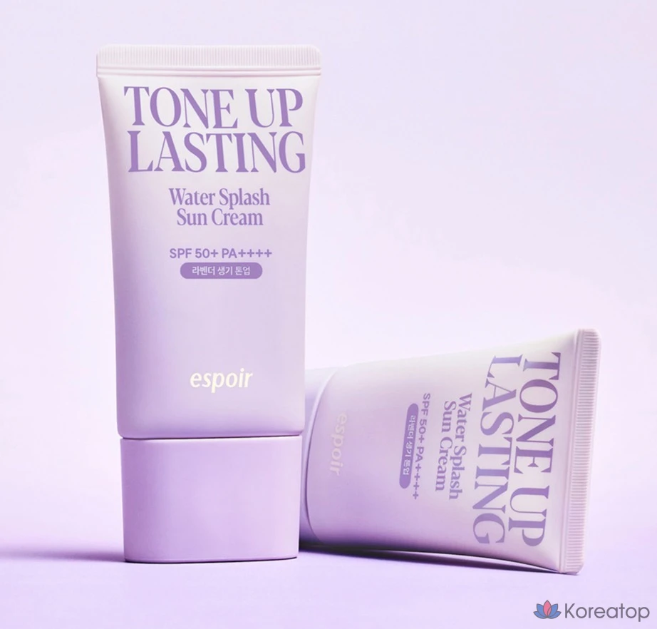 Солнцезащитный крем Espoir Water Splash Tone-up Lasting Sun Cream SPF50+ PA++++, 50 мл, 1 шт.