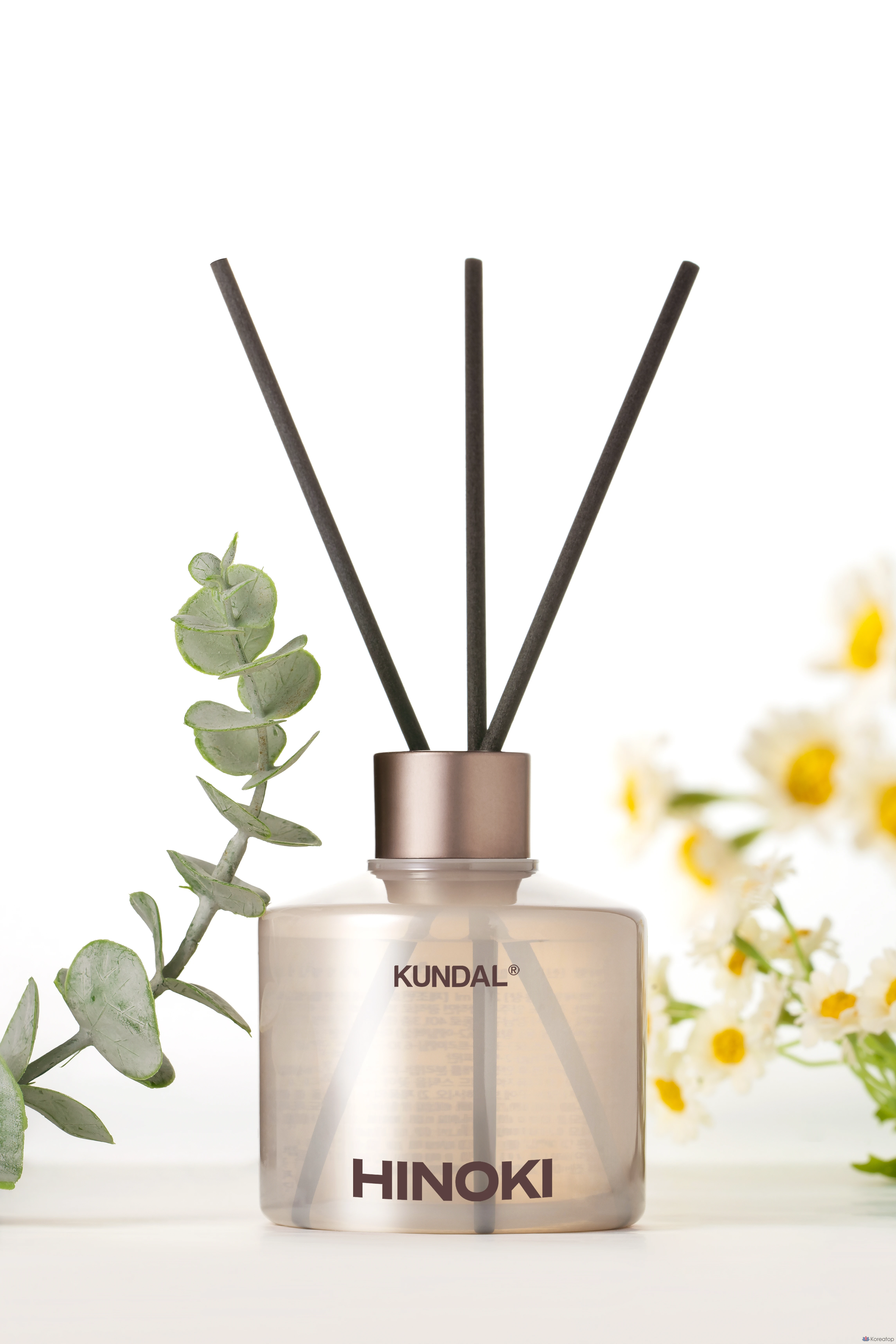 Набор для ухода Kundal Perfume Diffuser + Fiber Stick Set, оттенок Hinoki, 200 мл, 1 шт.