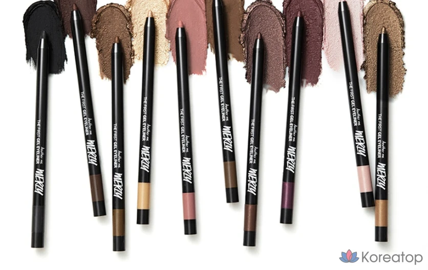 Подводка для глаз MERZY The First Mupal Gel Eyeliner, оттенок G11 Charcoal Brown, 0.5 г, 1 шт.