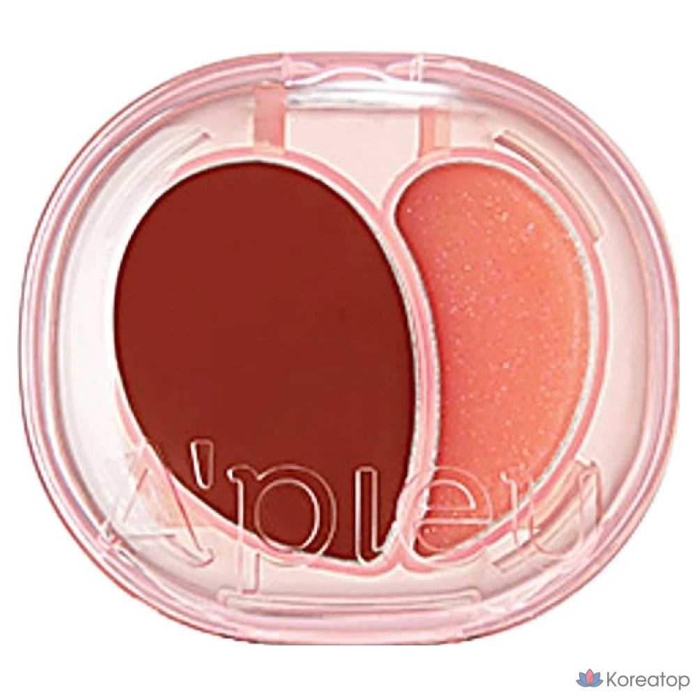 Бальзам для губ и щек A'Pieu Juicy Pang Mood Blending Lip & Cheek Balm, оттенок 02 Apple Marron, 2.3 г, 1 шт.