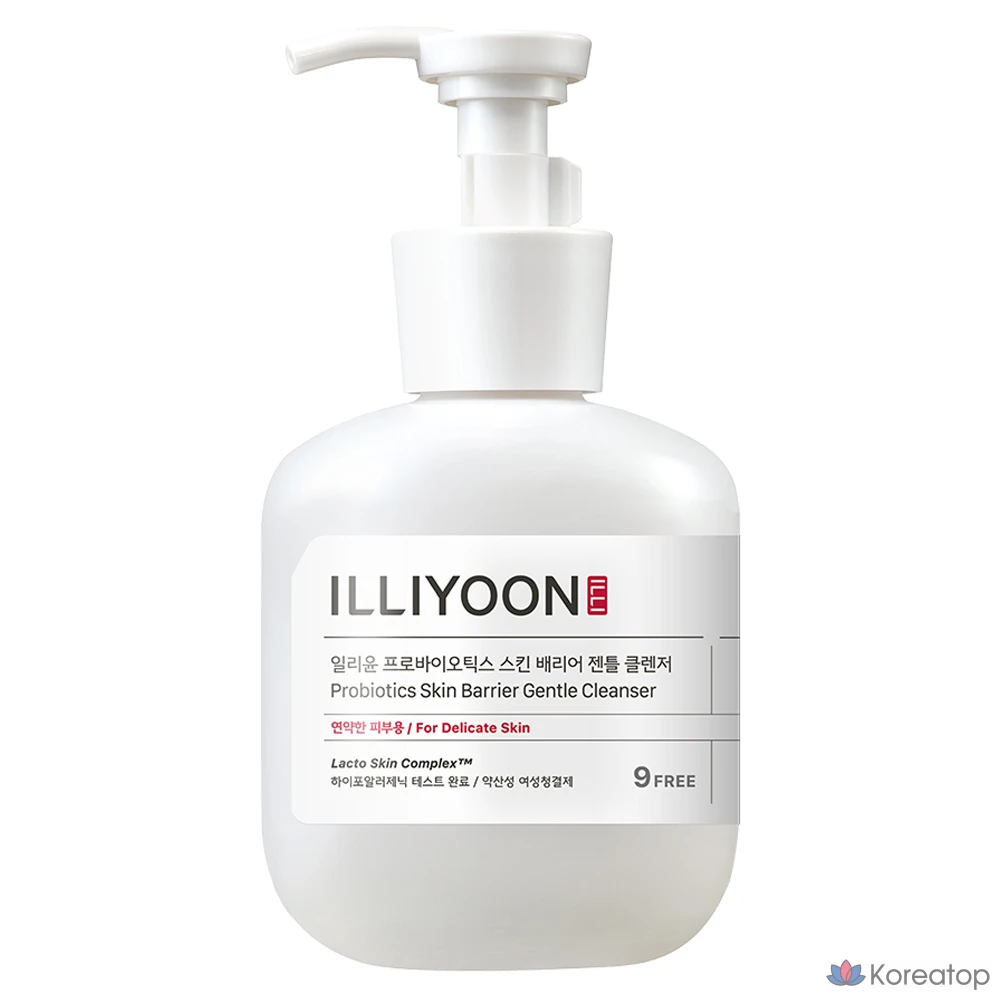 Очищающий гель для интимной гигиены ILLIYOON Probiotics Skin Barrier Gentle Cleanser, 300 мл, 1 шт.