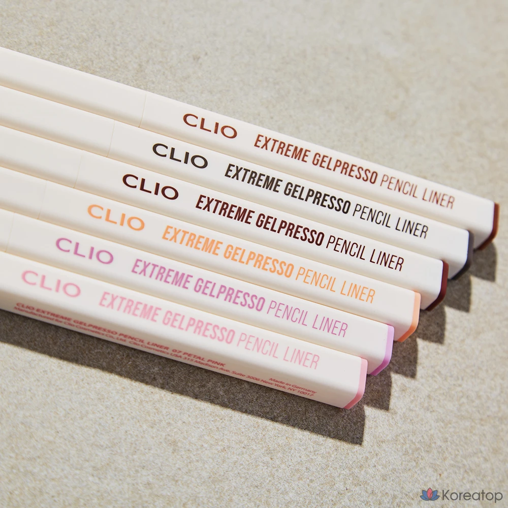 Подводка для глаз Clio Extreme Gelpresso Pencil Liner, оттенок 009 Fairy Peach, 1 шт., фото 4