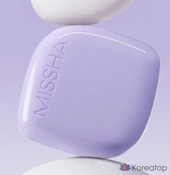 Кушон Missha Layering Fit Cushion Semi Glow, оттенок 21 Vanilla, 15 г, 1 шт., фото 3