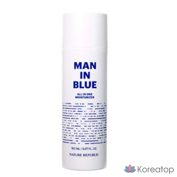 Увлажняющий крем Nature Republic Man in Blue All-in-One Moisturizer, 150 мл, 1 шт.