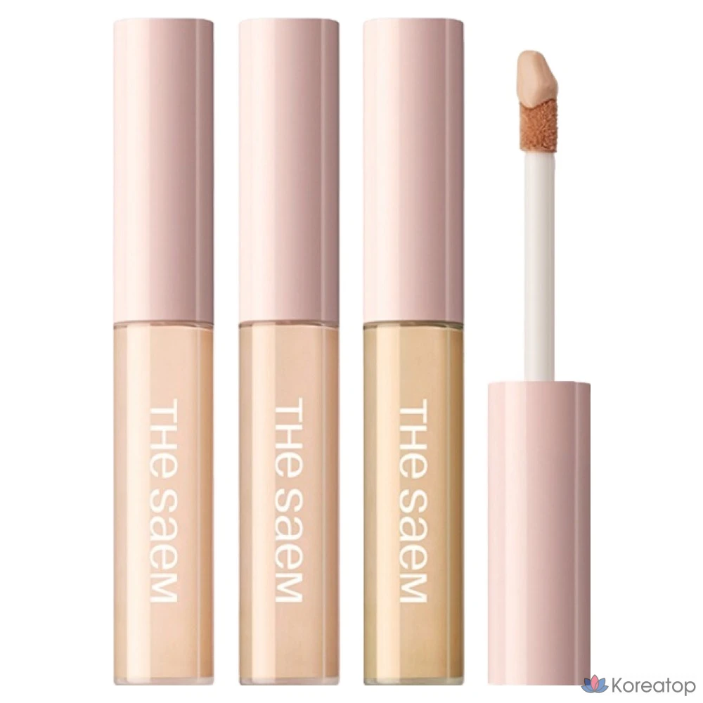 Консилер The Saem Cover Perfection Tip Concealer, оттенок 1.5 Natural Beige, 6.5 г, 1 шт.