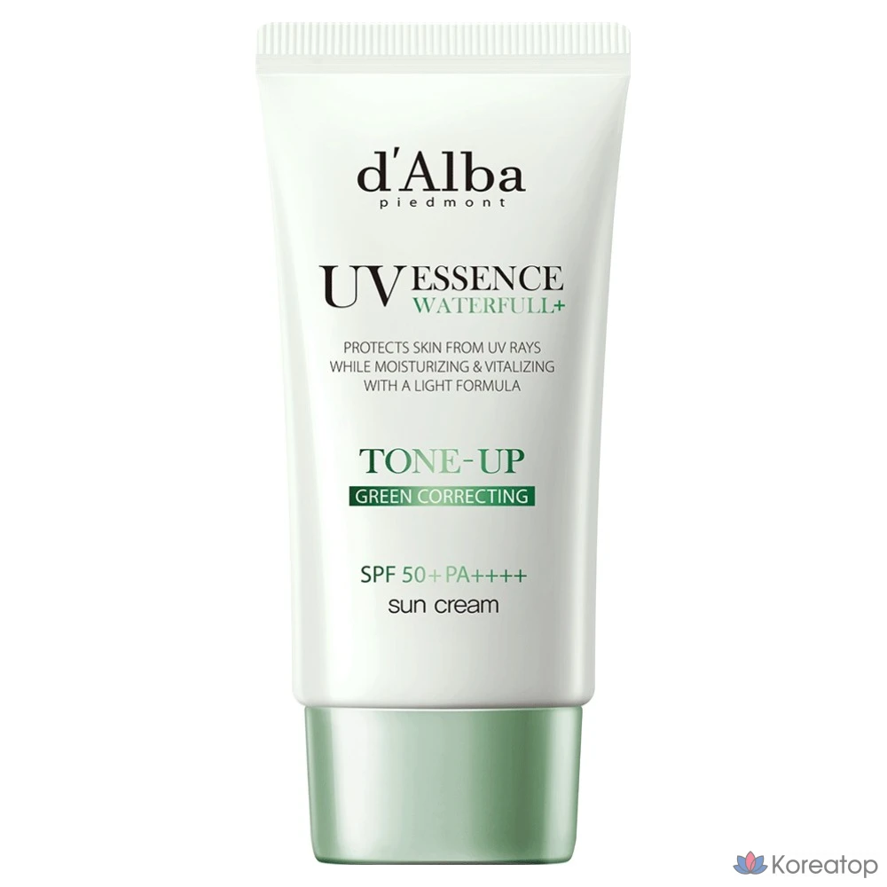 Солнцезащитный крем d'Alba Clean Tea Tree Liposome Green Tone-Up SPF50+ PA++++, 50 мл, 1 шт.