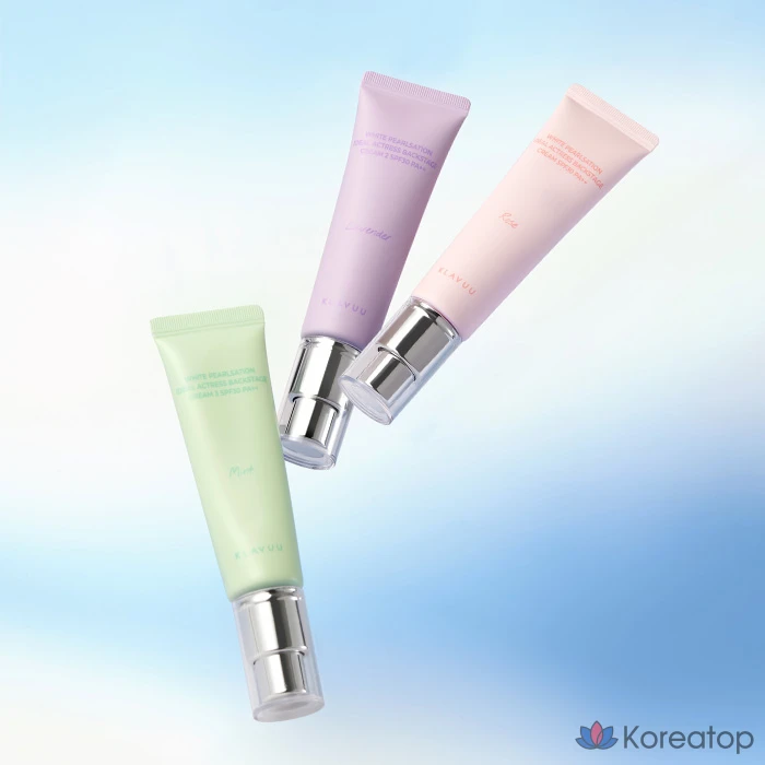 Крем Klavuu White Pearlsation Ideal Actress Backstage Cream, оттенок 03 Mint, 30 мл, 1 шт., фото 5