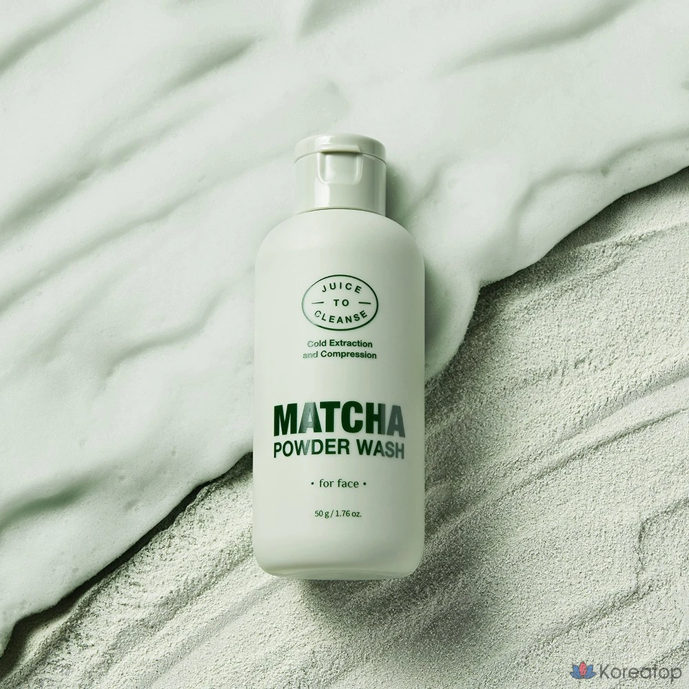 Порошковое очищающее средство Juice To Cleanse Matcha Powder Wash, 50 г, 1 шт.