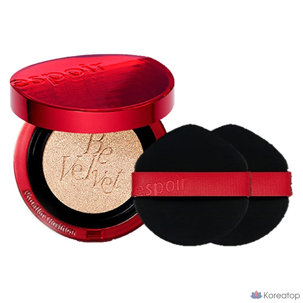 Кушон Espoir Pro Tailor Be Velvet Cover Cushion Foundation New Class, оттенок 21 Ivory, 13 г, 1 шт.