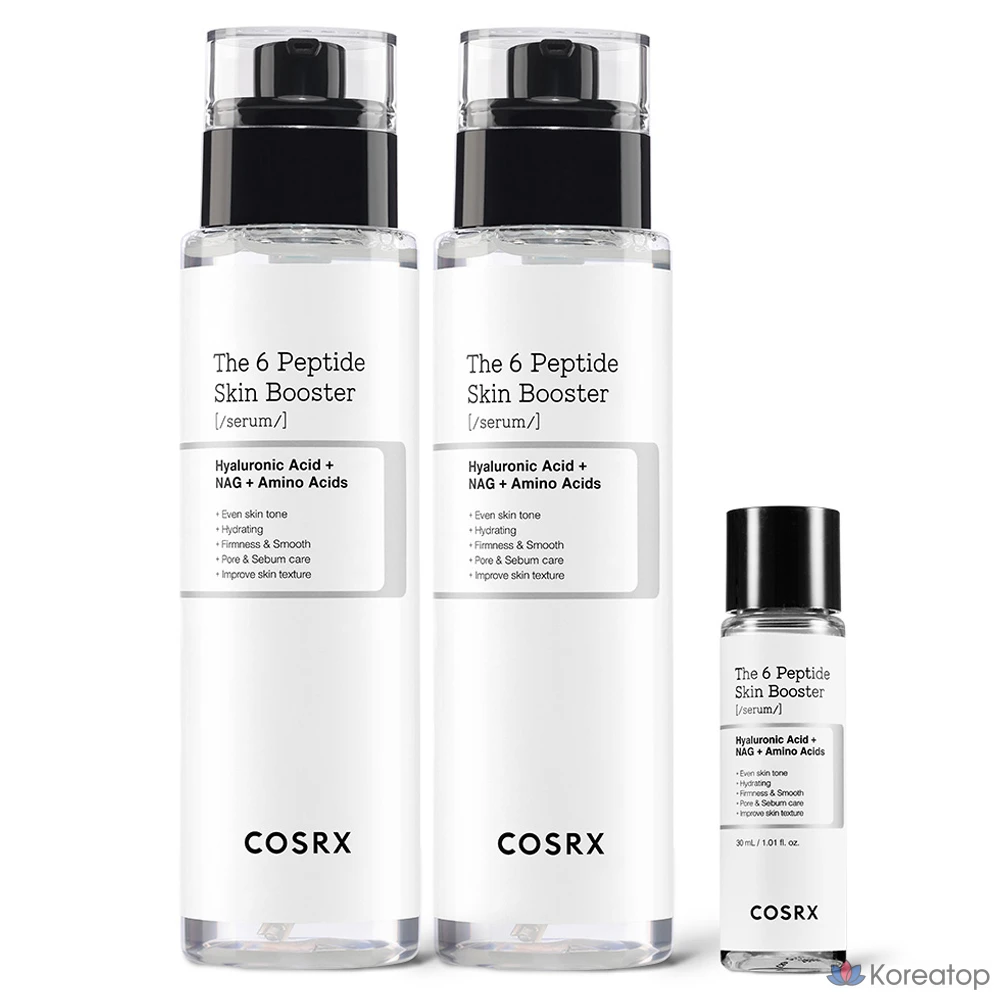 Тонер COSRX The 6 Peptide Skin Booster Serum, 150 мл + 30 мл, 1 шт.
