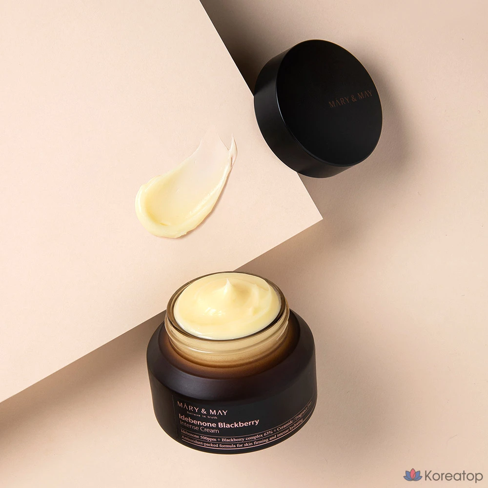 Крем Mary&May Idebenone Blackberry Intensive Cream, 70 г, 1 шт.