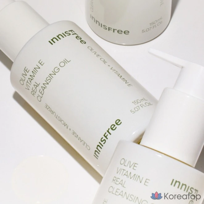 Гидрофильное масло Innisfree Olive Vitamin E Real Cleansing Oil, 150 мл, 1 шт.