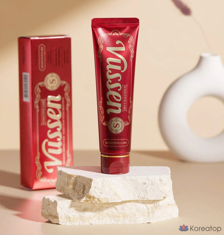Зубная паста Vussen S Sensitive Care, 120 г, 5 шт., фото 2