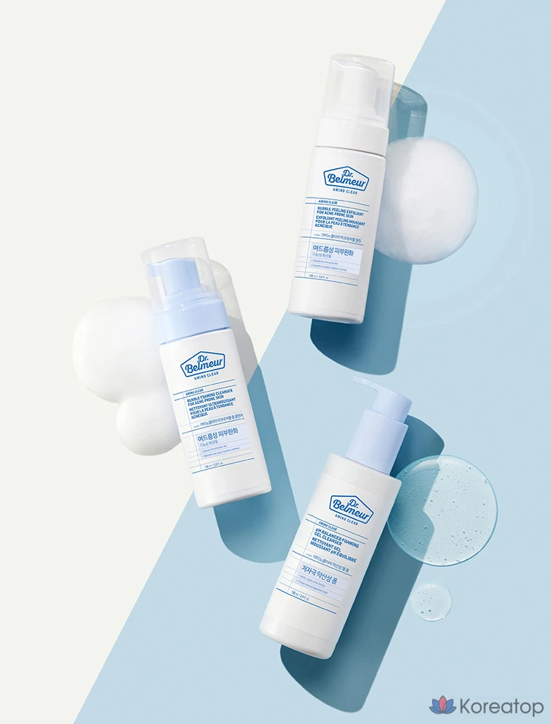 Очищающая пенка The Face Shop Dr. Belmeur Amino Clear Acne Bubble Foam, 150 мл, 1 шт.