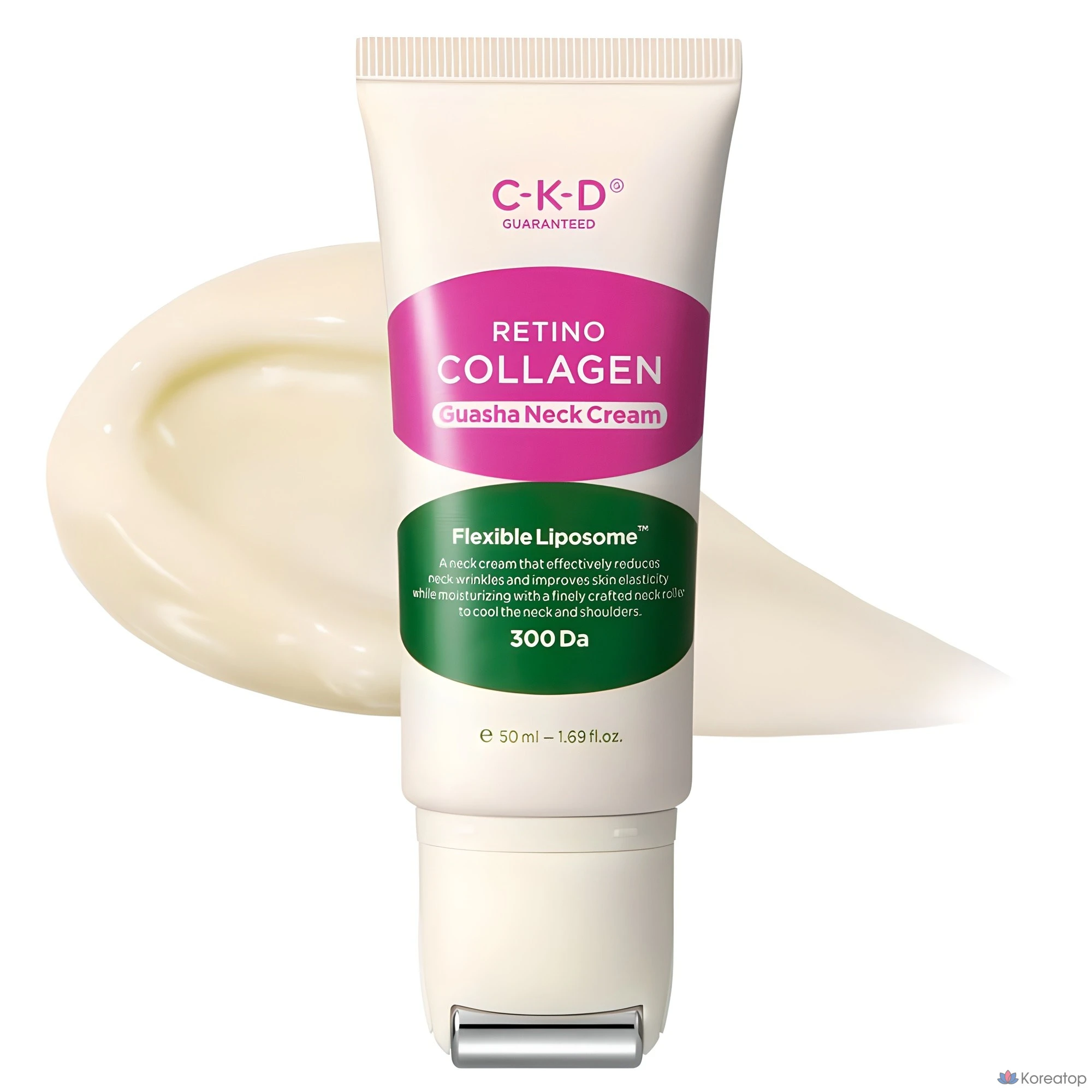 Крем CKD Retinocollagen Gua Sha Neck Wrinkle Cream, 50 г, 1 шт.
