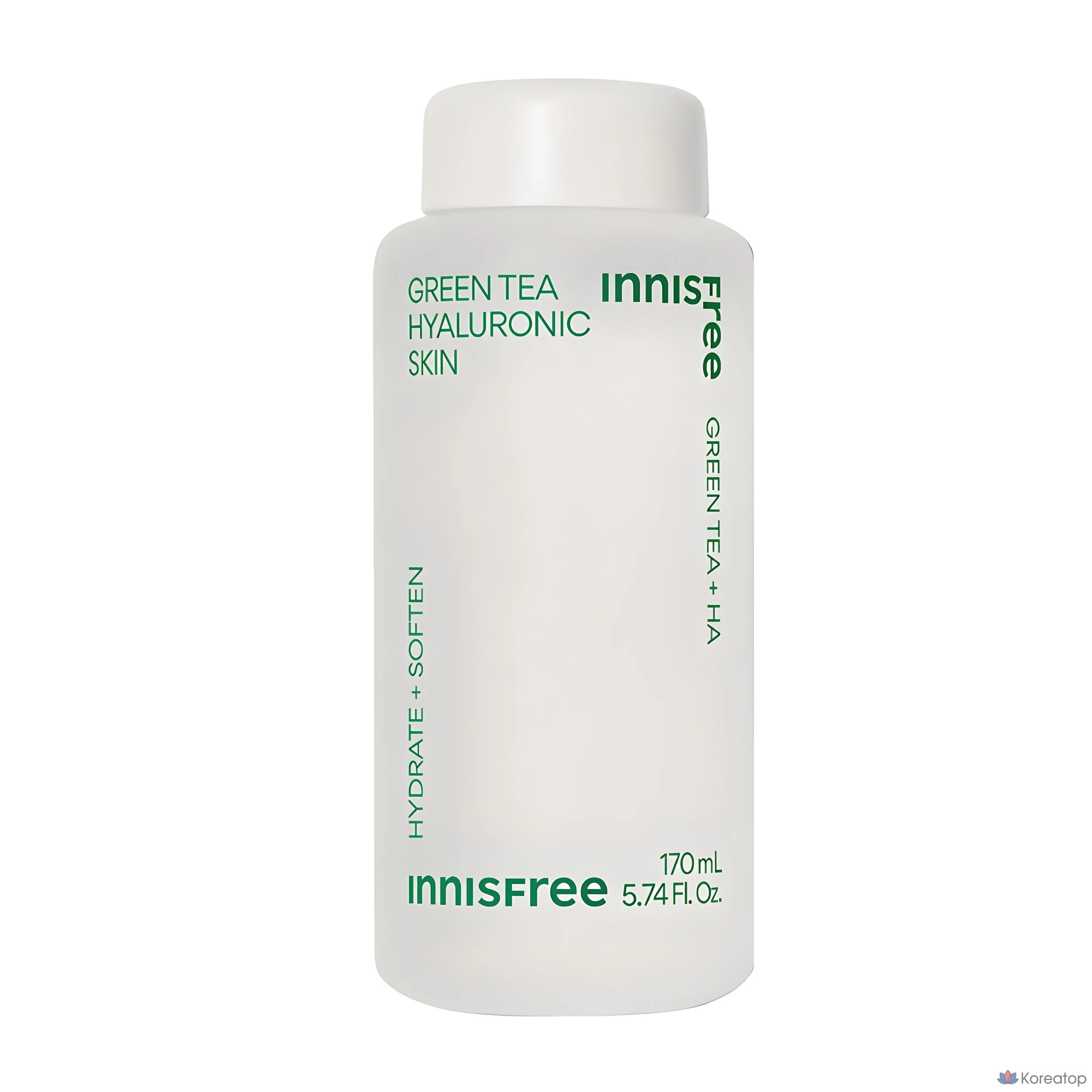 Тонер Innisfree Green Tea Hyaluronic Skin, 170 мл, 1 шт.