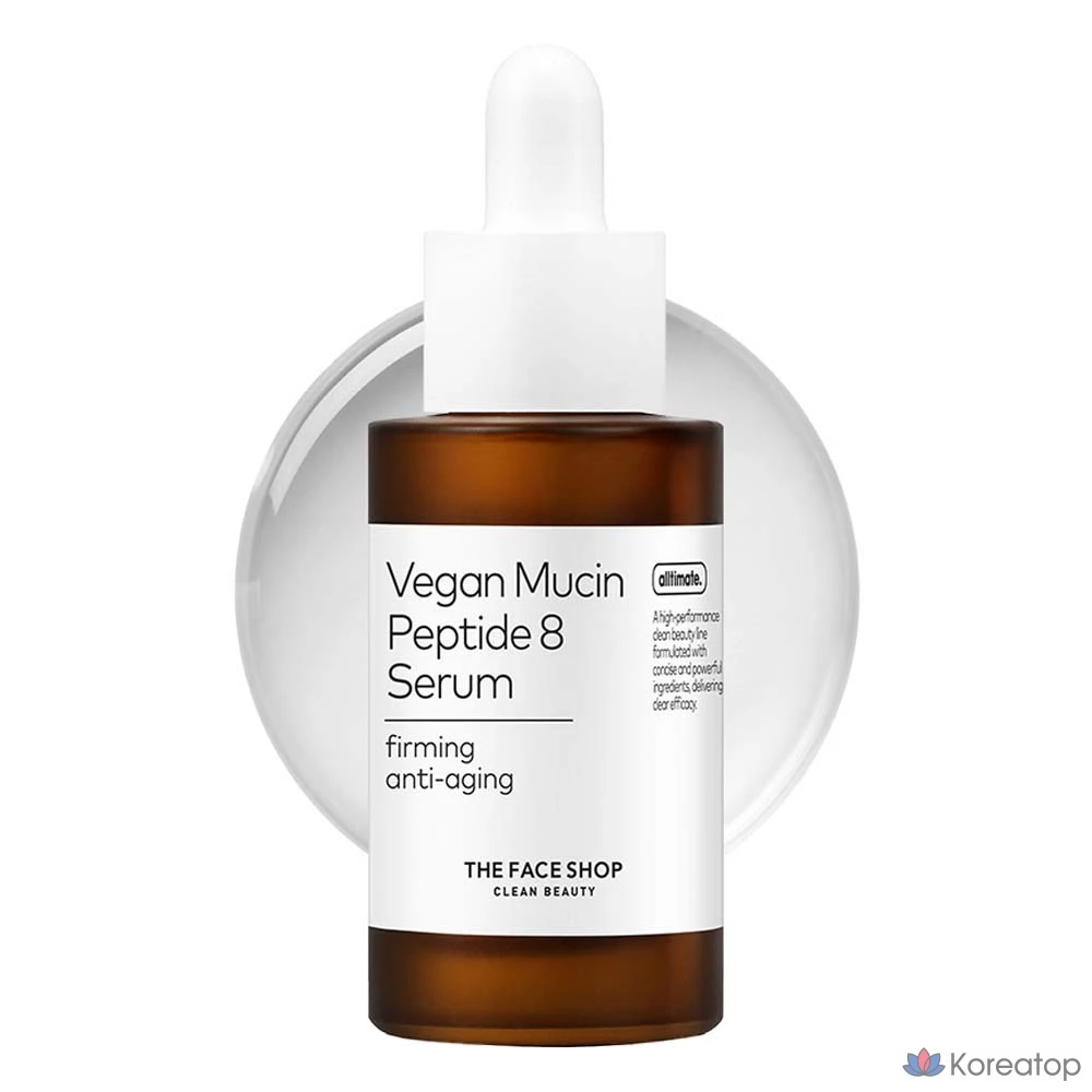 Сыворотка The Face Shop Ultimate Mucin Peptide 8 Firming Anti-Aging Serum, 30 мл, 1 шт.