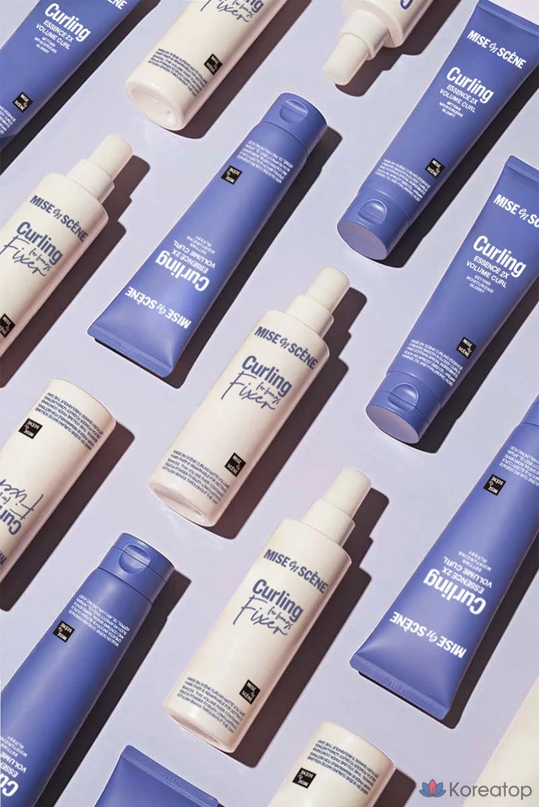 Стайлинг для волос Mise en Scene Curling Matt Volume Hair Fixer, 200 мл, 1 шт.