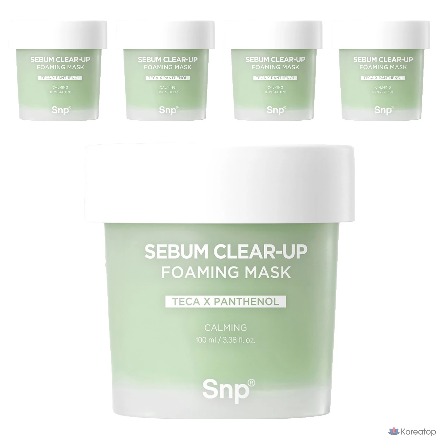 Пилинг SNP Pore Clearing Bubble Mask, 100 мл, 5 шт.
