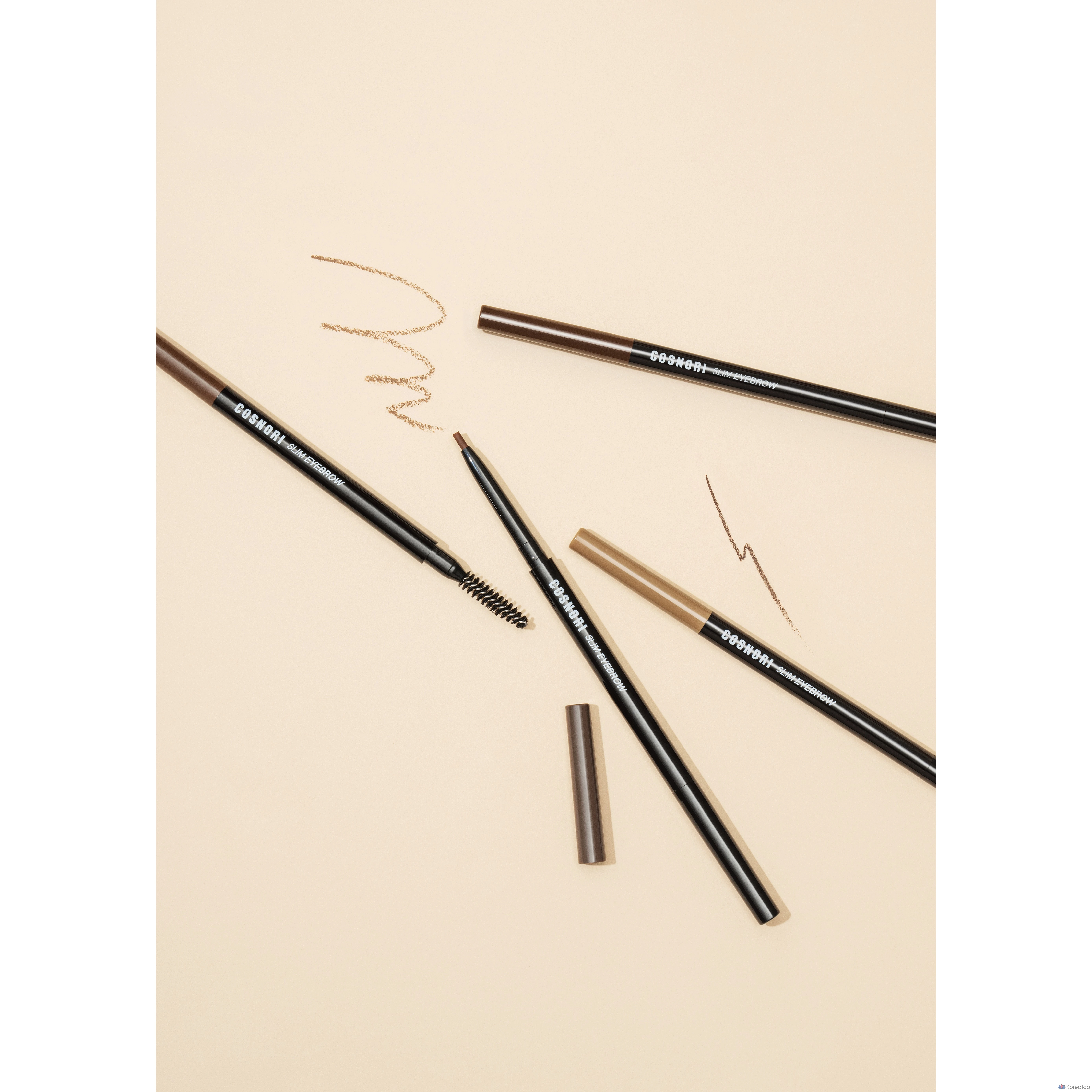 Карандаш для бровей Cosnori Slim Eyebrow Pencil, оттенок 06 Mild Taupe, 0.13 г, 1 шт., фото 5
