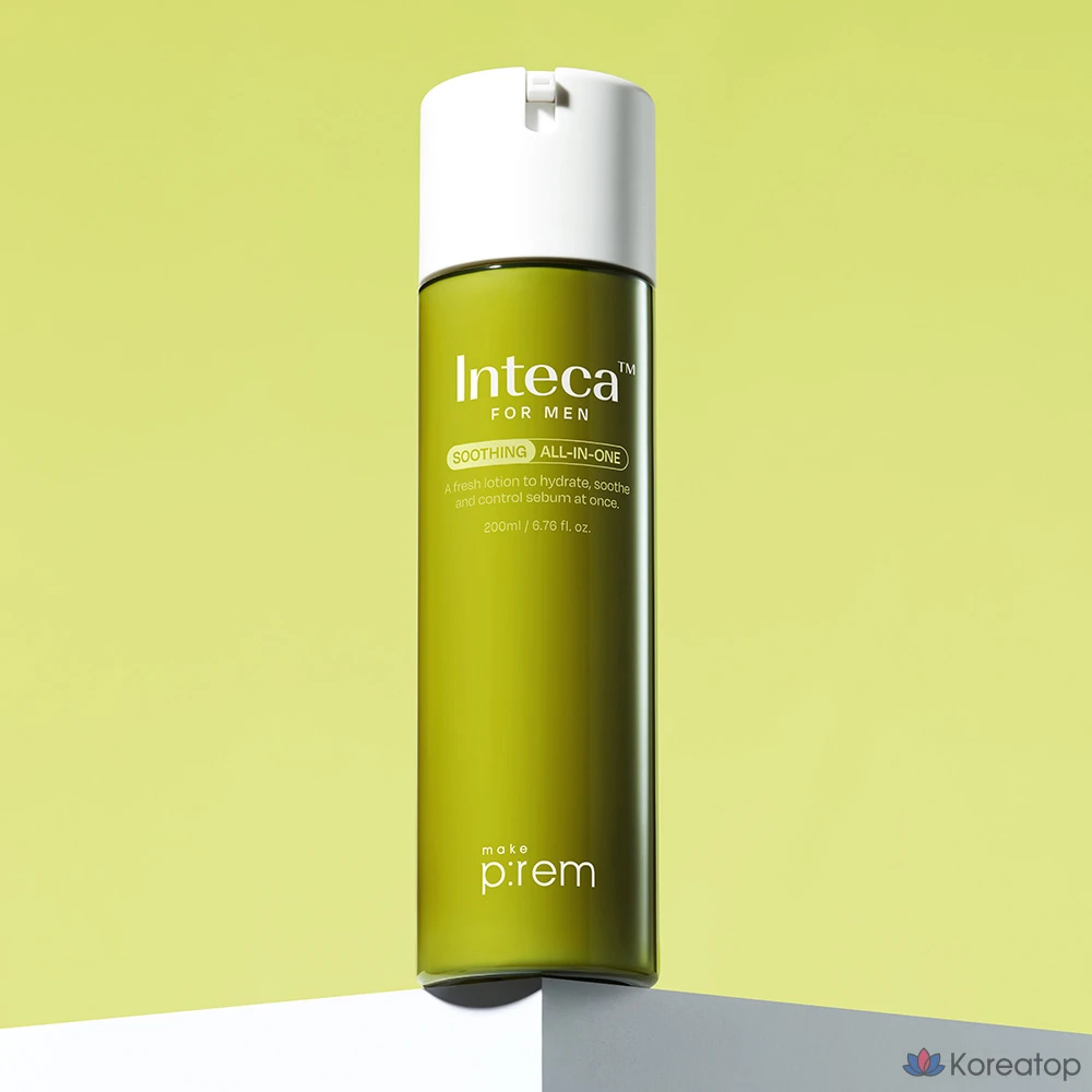 Очищающее средство MAKE P:REM Inteca For Men Soothing All-in-one, 200 мл, 1 шт.