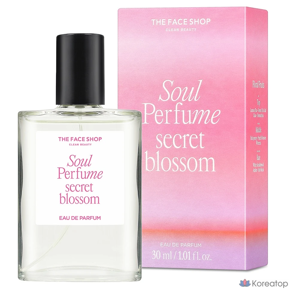 Парфюмерная вода The Face Shop Soul Secret Blossom Eau de Parfum, 30 мл, 1 шт.