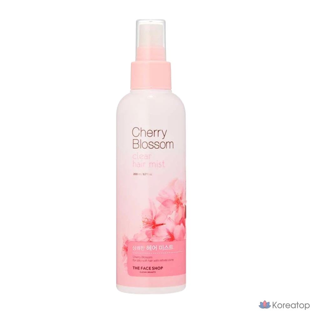 Термальная вода для волос The Face Shop Cherry Blossom Clear Hair Mist, 200 мл, 1 шт.