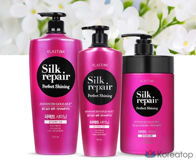 Кондиционер Elastine Perfect Shining Gold Silk Silk Repair, 550 мл, 1 шт.