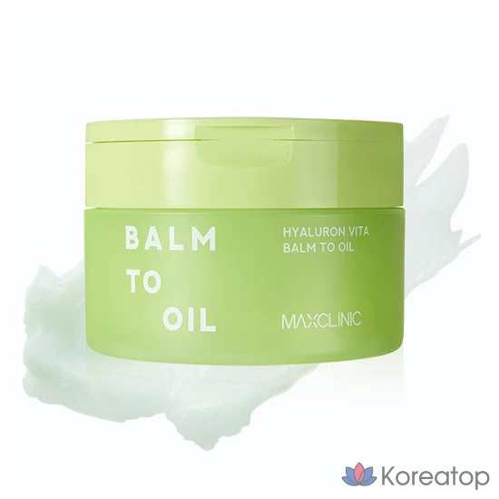 Гидрофильное масло MAXCLINIC Hyaluron Vita Cleansing Balm 2 Oil, 90 мл, 1 шт.