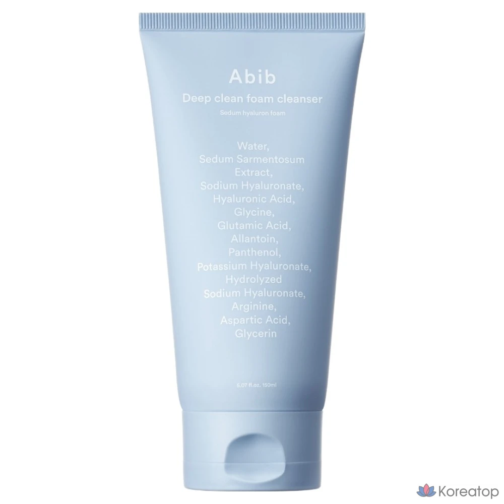 Пенка для умывания Abib Deep Clean Foam Cleanser Moisture Hyaluron Foam, 150 мл, 1 шт.