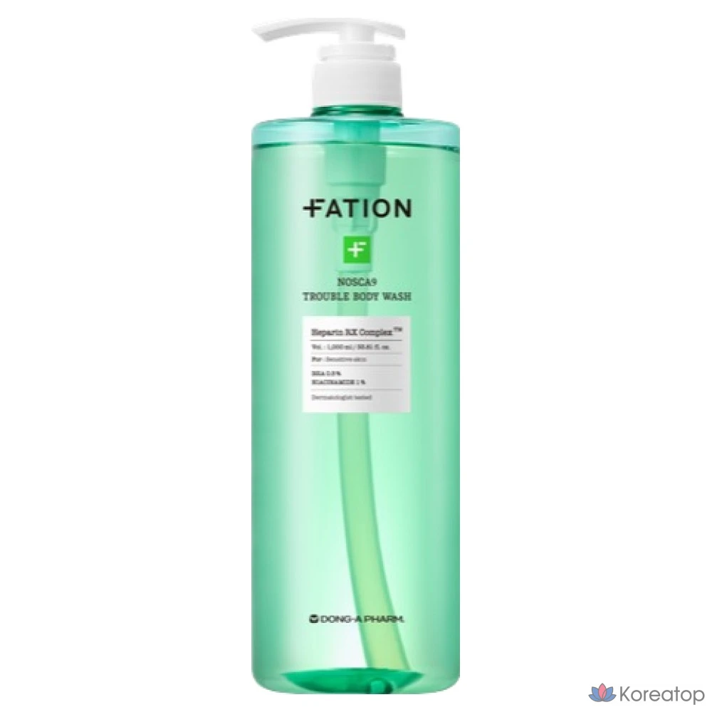 Гель для душа FATION No Scar Nine Trouble Body Wash, 1 л, 1 шт.