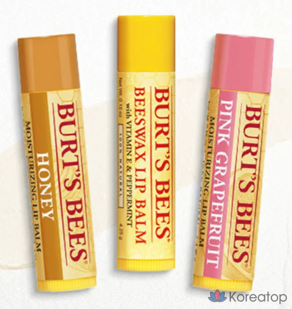 Набор для ухода Burt's Bees Love You Lip Balm Gift Set (Honey + Grapefruit + Pomegranate), 12.75 г, 1 шт.
