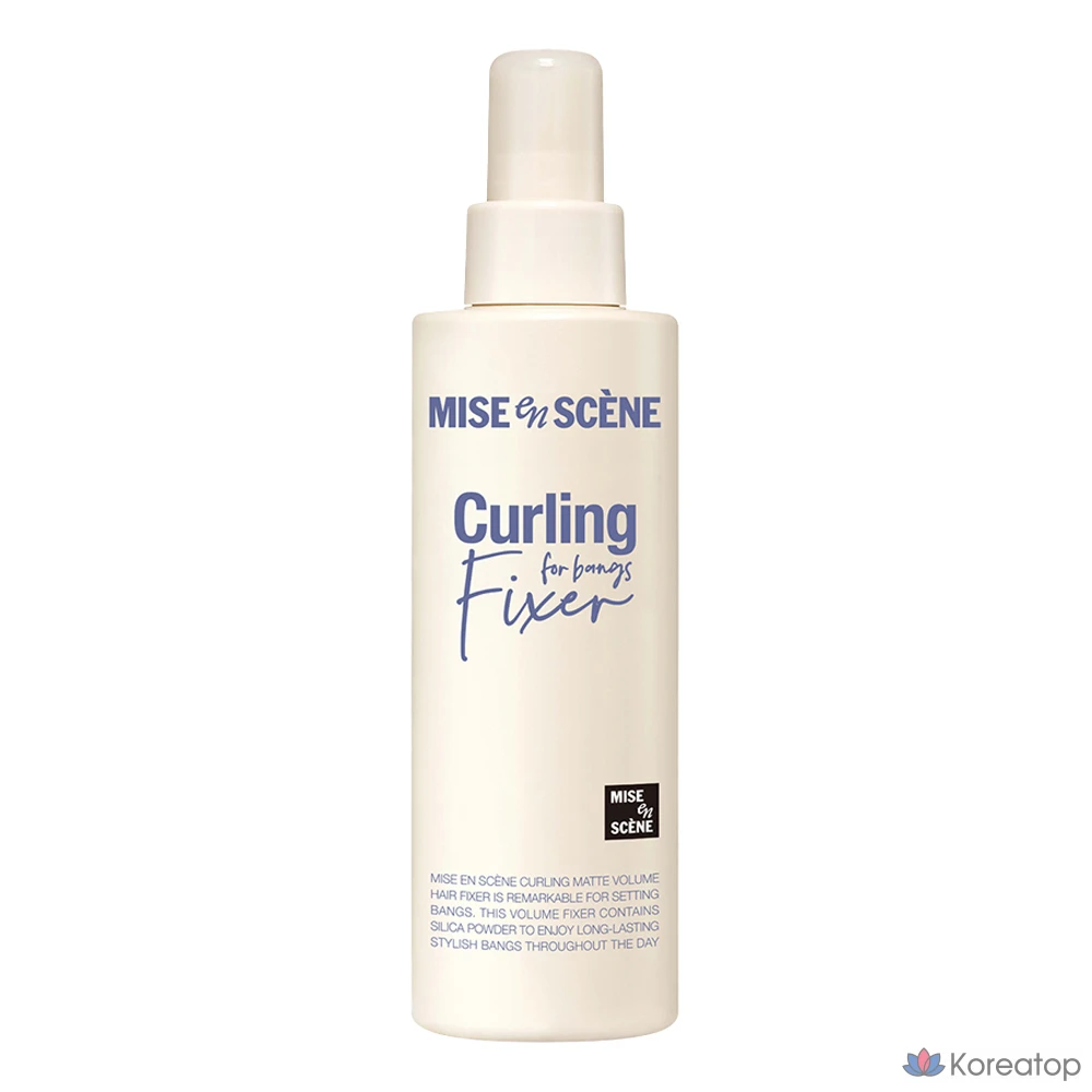Спрей для волос Mise en Scene Curling Matt Volume Hair Fixer, 200 мл, 1 шт.