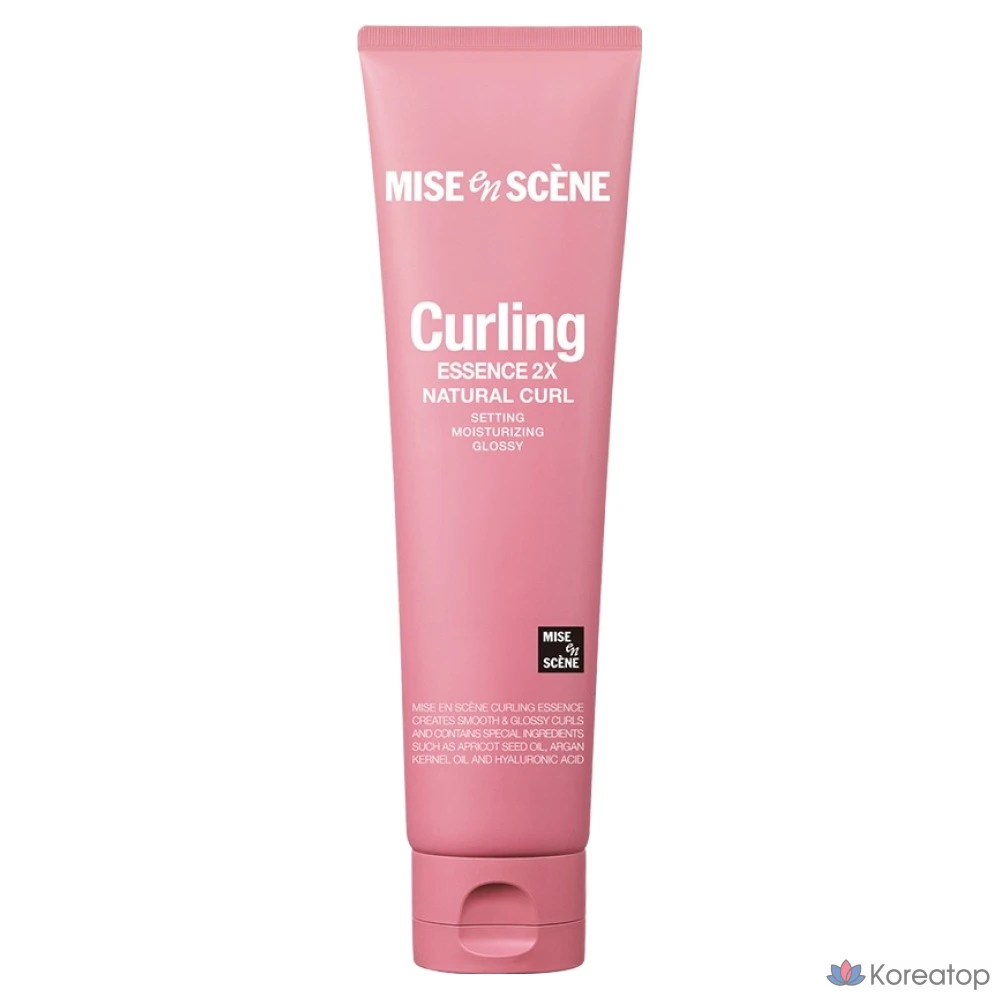 Эссенция для укладки волос Mise en Scene Curling Essence 2X Hair Styling Natural Curl, 150 мл, 1 шт.