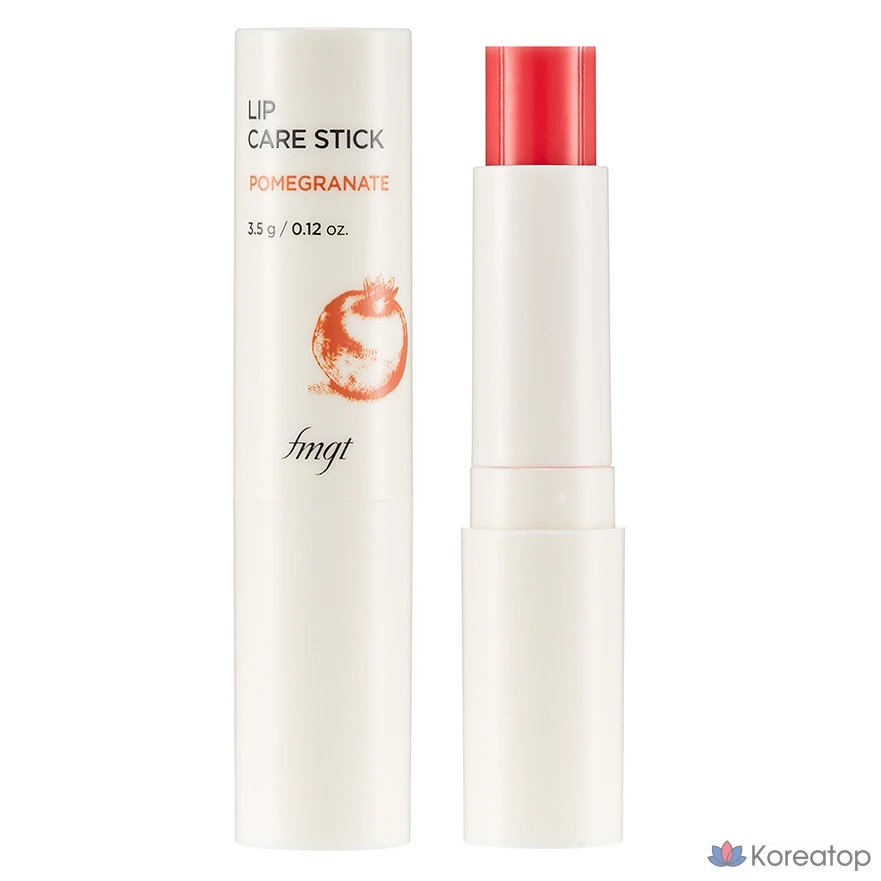 Бальзам для губ The Face Shop Lip Care Stick Lip Balm, оттенок 02 Pomegranate, 3.5 г, 1 шт.