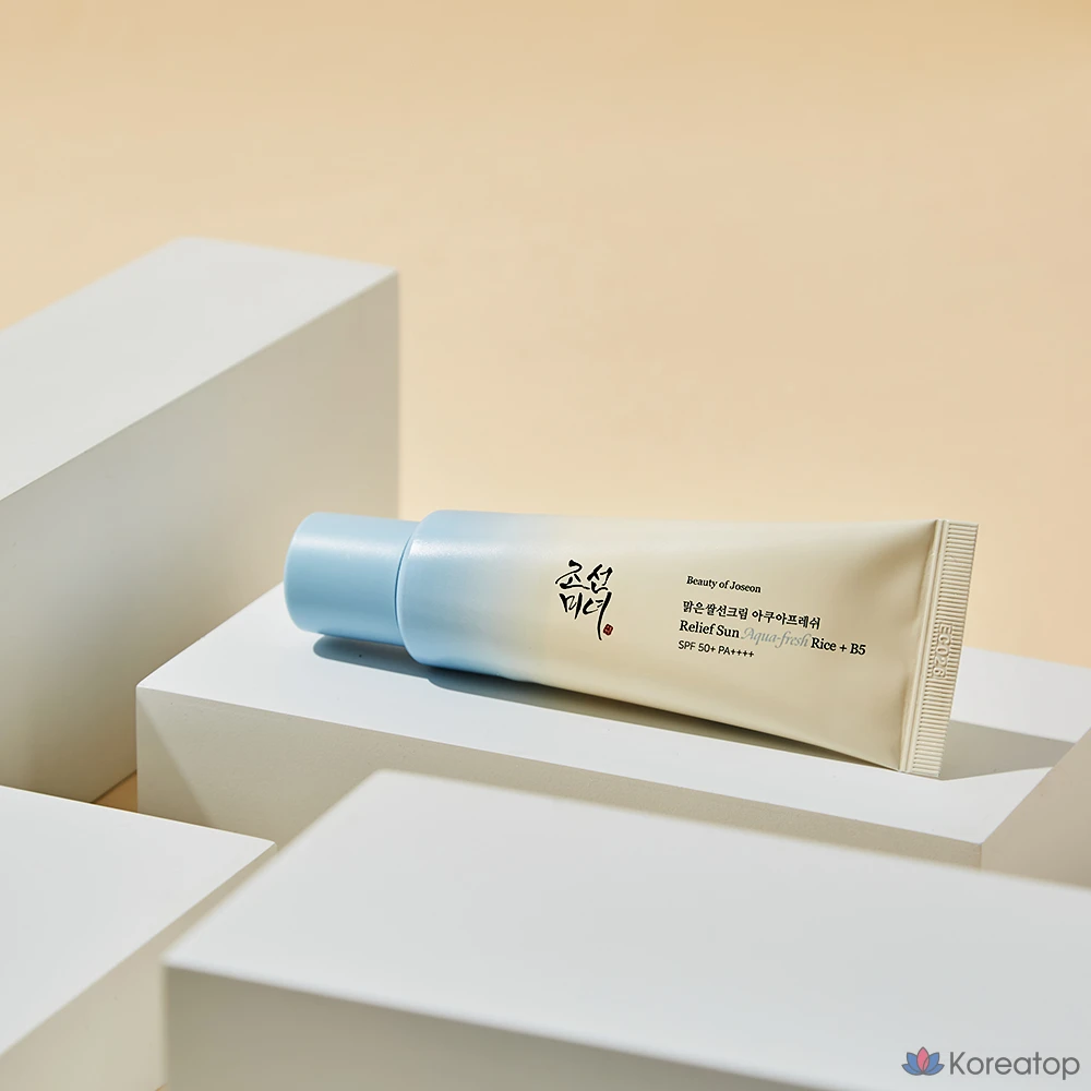 Солнцезащитный крем Beauty of Joseon Relief Sun Rice + Probiotics Aqua Fresh SPF50+ PA++++, 50 мл, 1 шт.