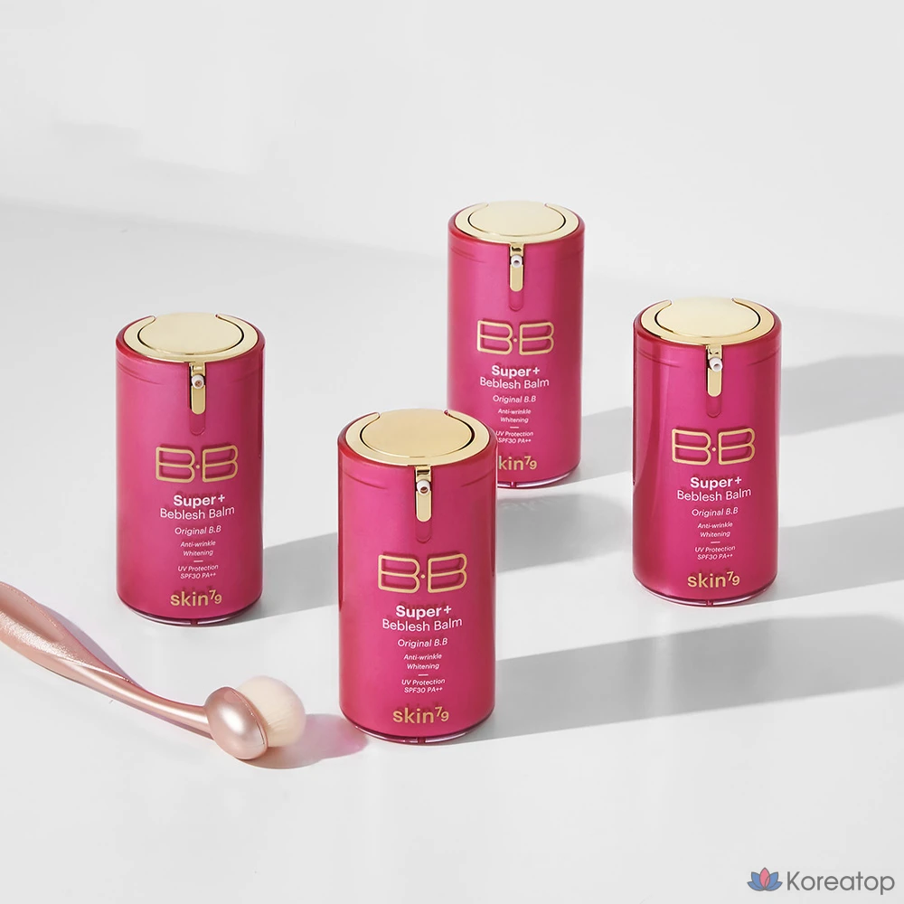 Бальзам для лица SKIN79 Super Plus Beblesh Balm BB SPF50+, оттенок Pink, 1 шт., фото 3