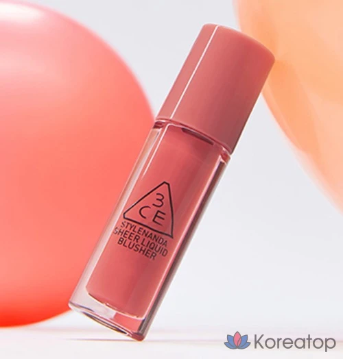 Жидкий румянец 3CE Sheer Liquid Blusher, оттенок SIDE PIECE, 3 г, 1 шт., фото 2