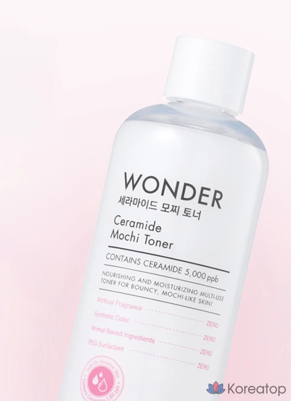 Тонер Tony Moly Wonder Ceramide Mochi Toner, 500 мл, 1 шт., фото 3