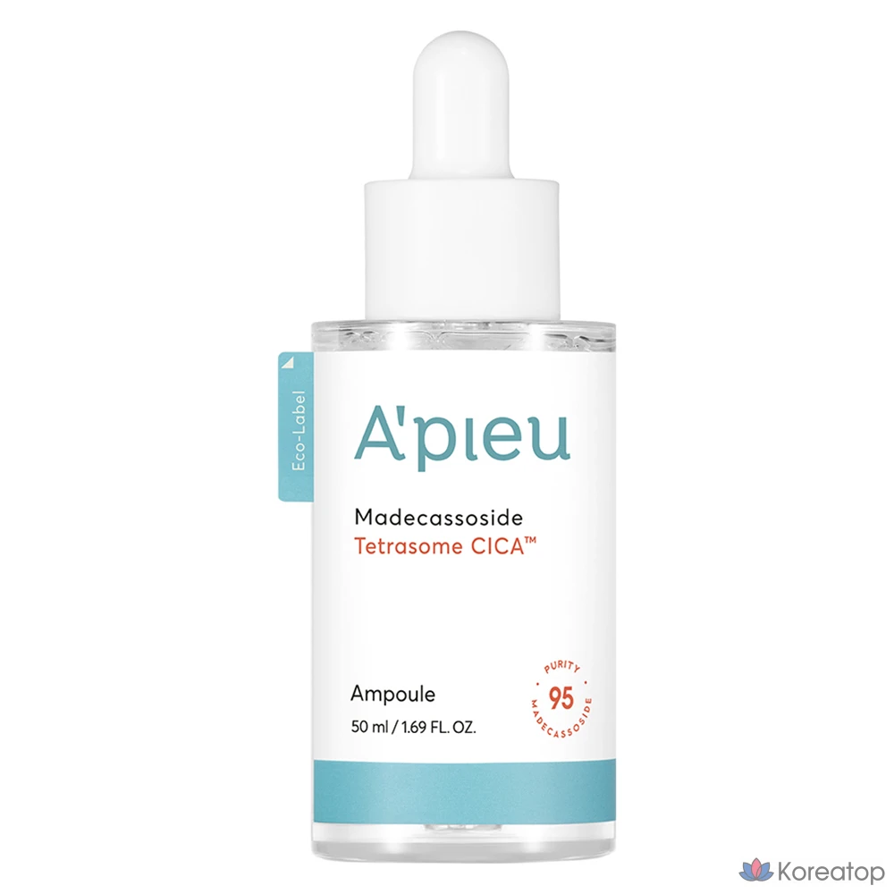 Ампульная сыворотка A'Pieu Madecassoside Tetra-Zone Cica Ampoule, 50 мл, 1 шт.