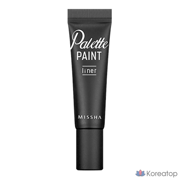Гель-лайнер для глаз Missha Palette Paint Gel Liner, оттенок Black, 6 г, 1 шт.