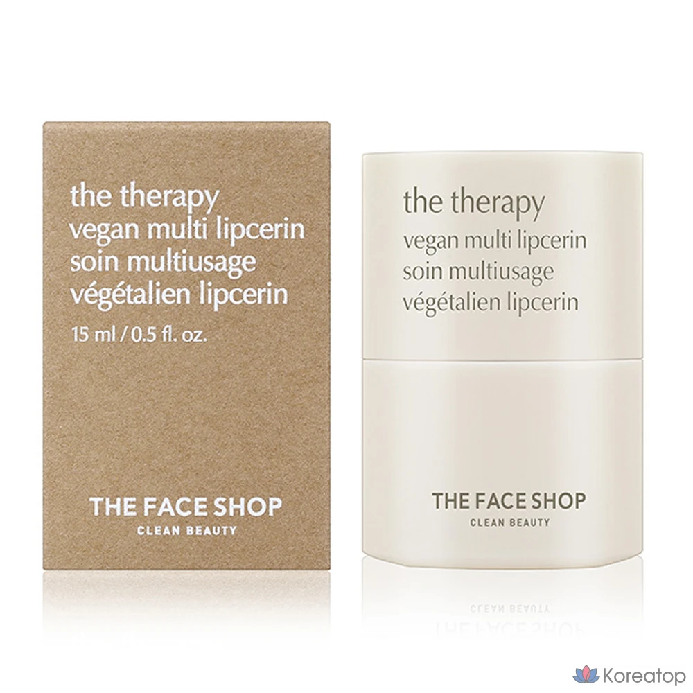 Бальзам для губ The Face Shop Vegan Multi Lip Serum, 15 мл, 1 шт.