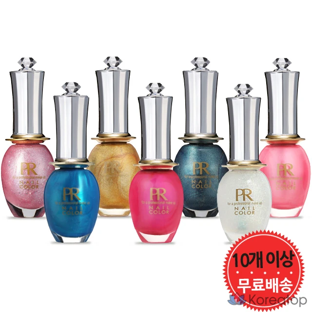Лак для ногтей Prorance Nail Color Cubic, оттенок 413 Blue Pearl, 15 мл, 1 шт.